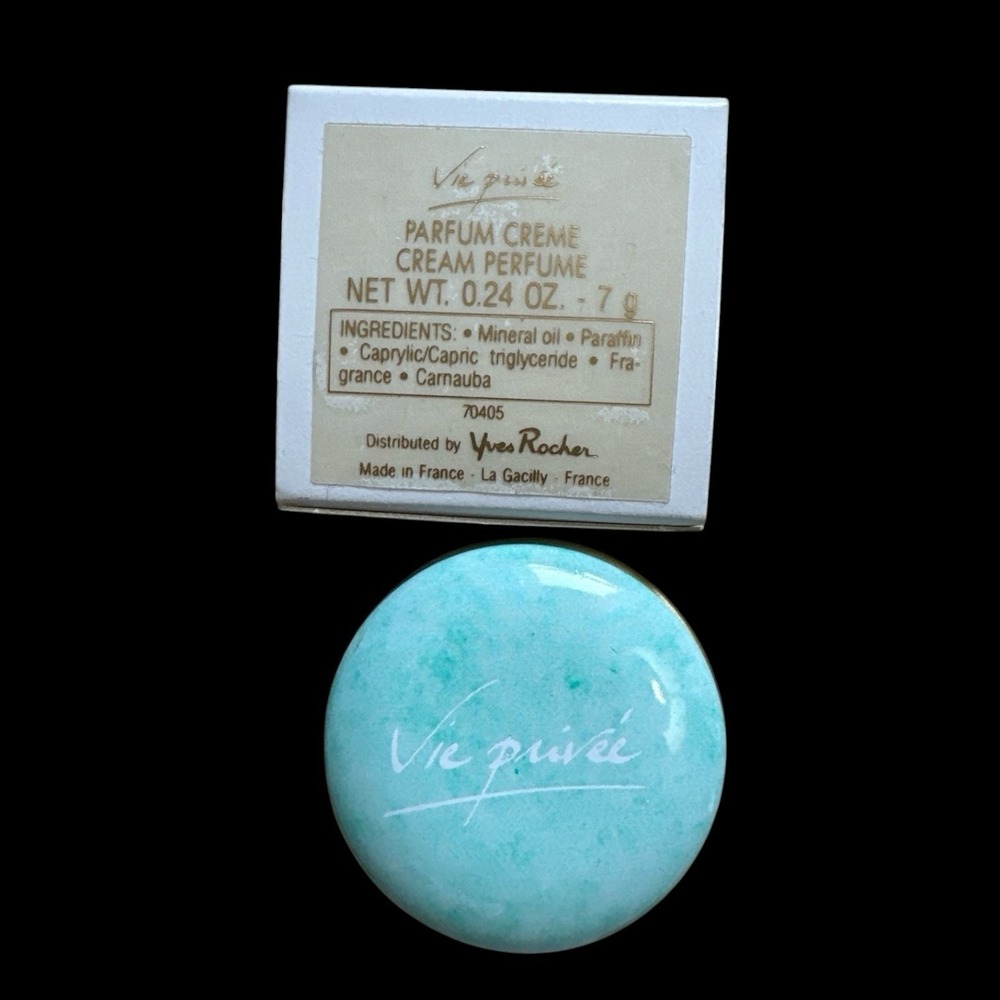 Yves Rocher Vie Privee Parfum Crème 0.24oz -‎ Vintage NOS - Picture 4 of 12